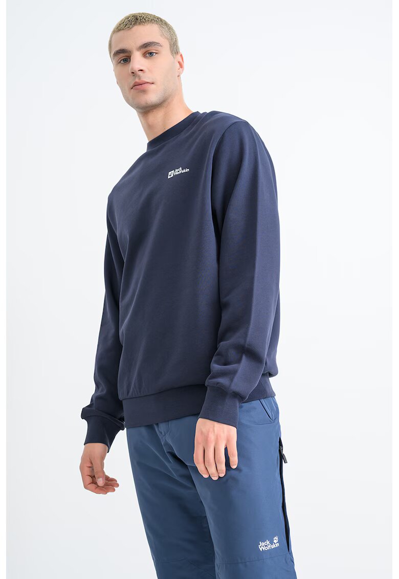 Jack Wolfskin Суитшърт Essential от органичен памук