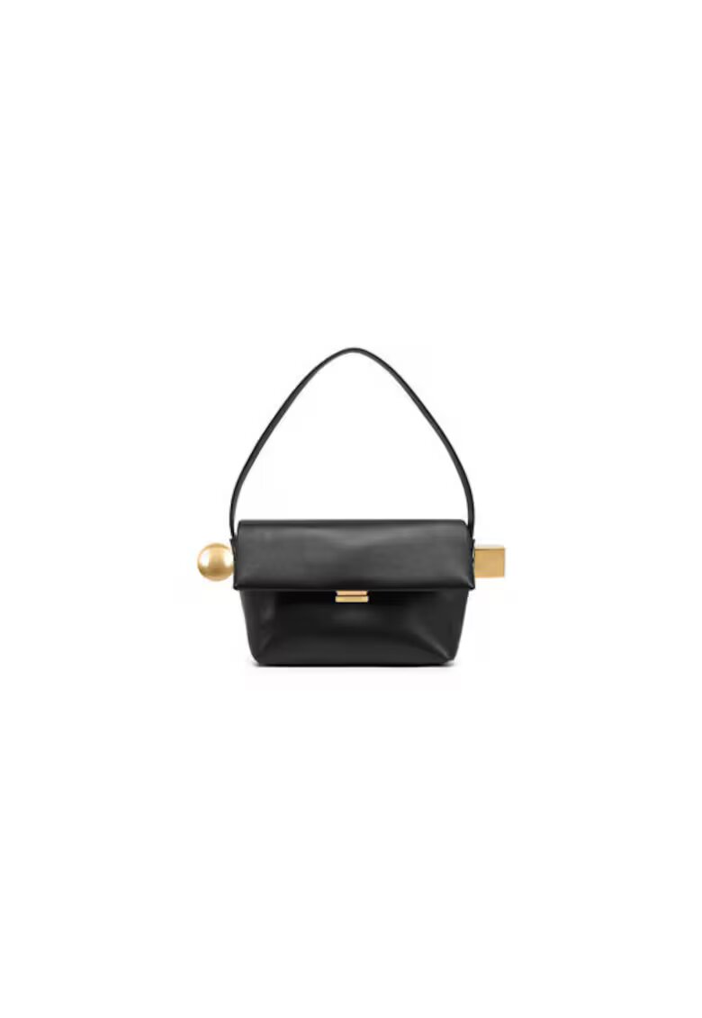 JACQUEMUS Дамска чанта 305281951 - Естествена кожа - Черна