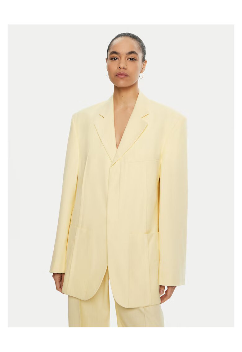 JACQUEMUS Дамско сако жълто