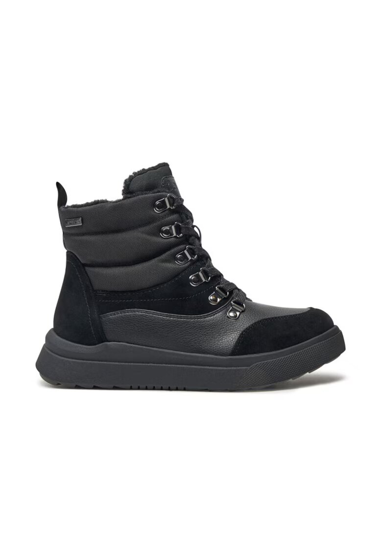 Jana Shoes Дамски боти до глезена - Jana - 91955 - Екокожа - Черни