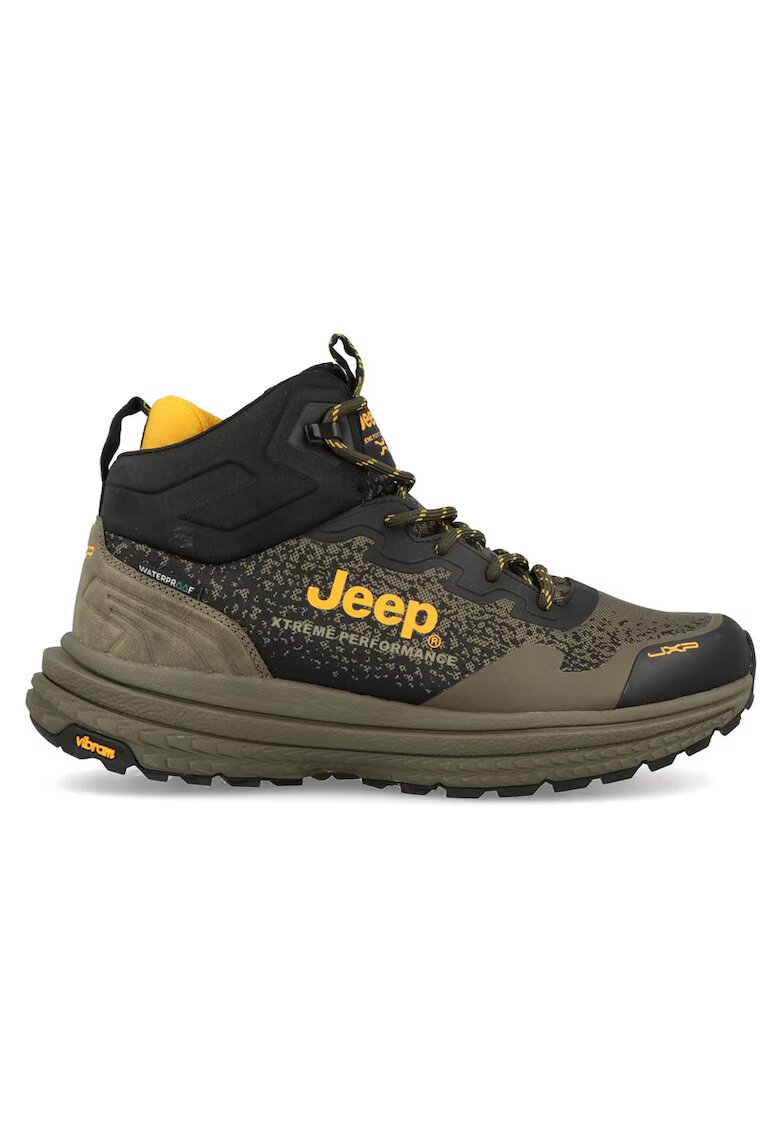 Jeep Спортни обувки Tracked Mid JM42202A-020 - мъжки - зелени - Зелен