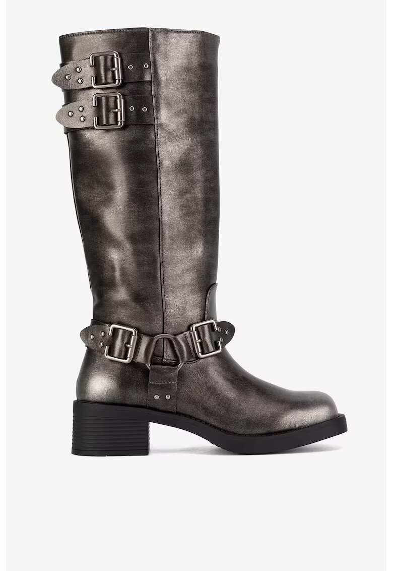 Jenny Fairy Дамски ботуши 5905588932406 - Синтетични - Сребърни
