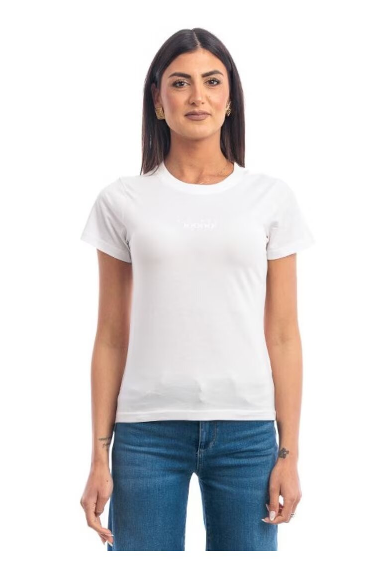 John Richmond Дамска тениска T-SHIRT PATRIZ - Памук - Бяла