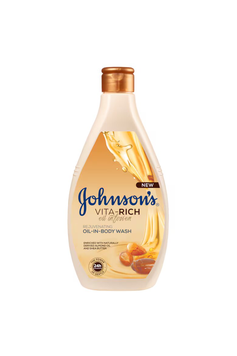 Johnson's Джонсън душ гел Бадеми и масло от ший