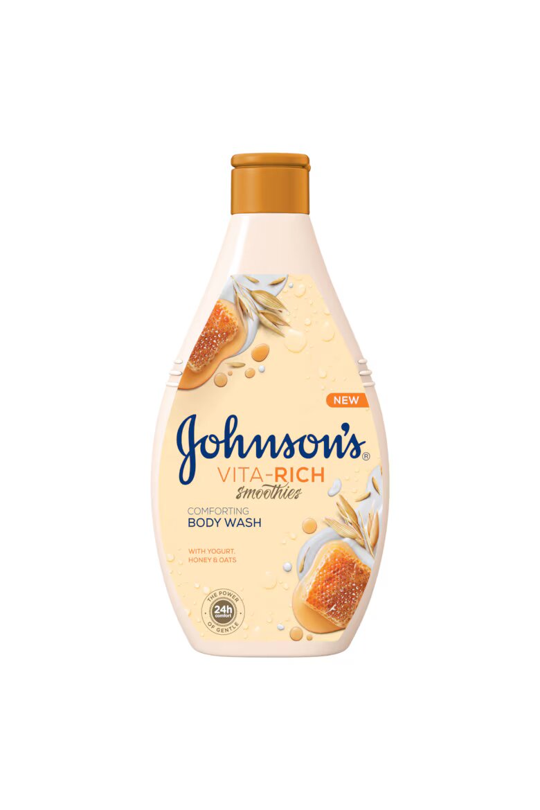 Johnson's Джонсън душ гел Мед/Ечемик/Йогурт