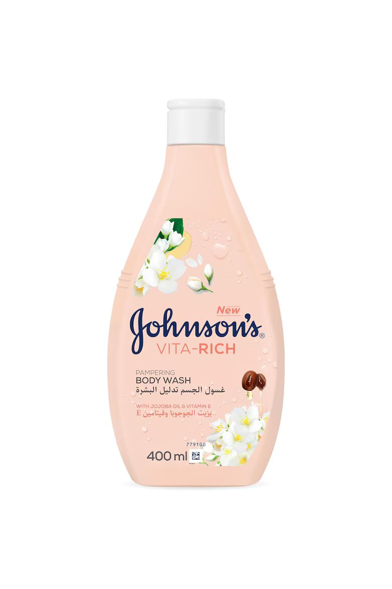 Johnson's Подхранващ душ гел ® VITA RICH С масло от жожоба и витамин Е 400 мл