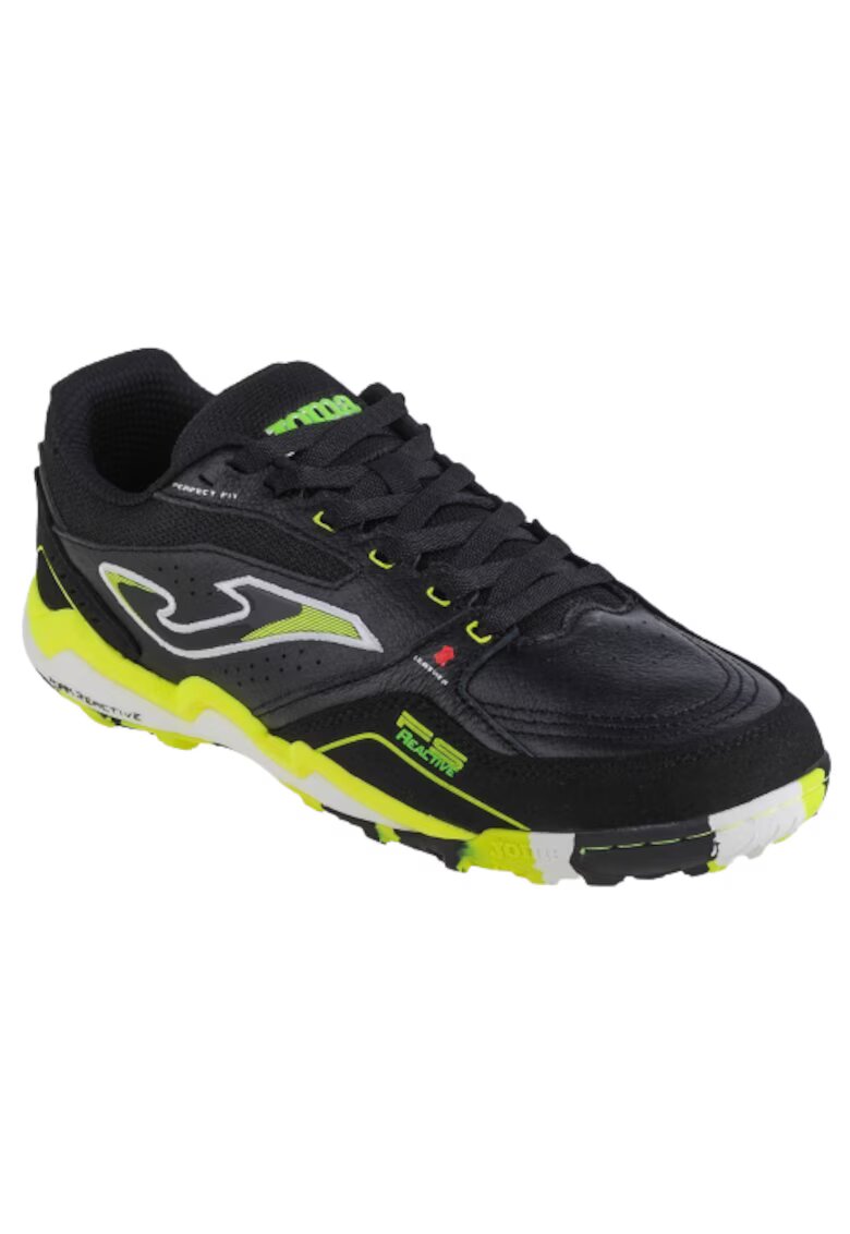 Joma Мъжки футболни обувки - FS Reactive - FSW2301TF - кожа - черно/жълто