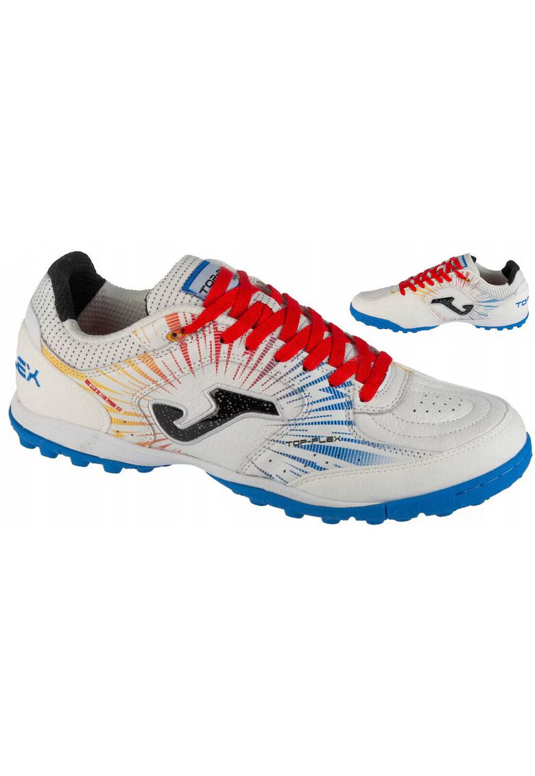 Joma Мъжки спортни обувки TOP FLEX 2476 TF - естествена кожа - бели - гумена подметка - VTS технология