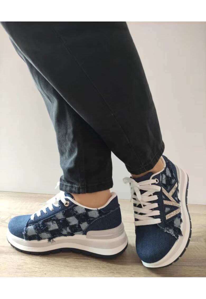 Jomix Дамски ежедневни обувки Wsc250517-3 Jeans Navy -