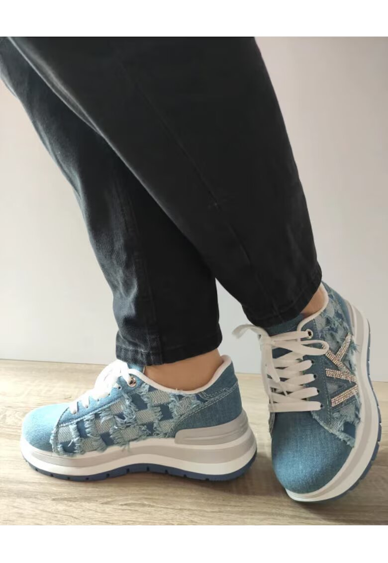Jomix Ежедневни дамски обувки Wsc250517-21 Jeans - сини