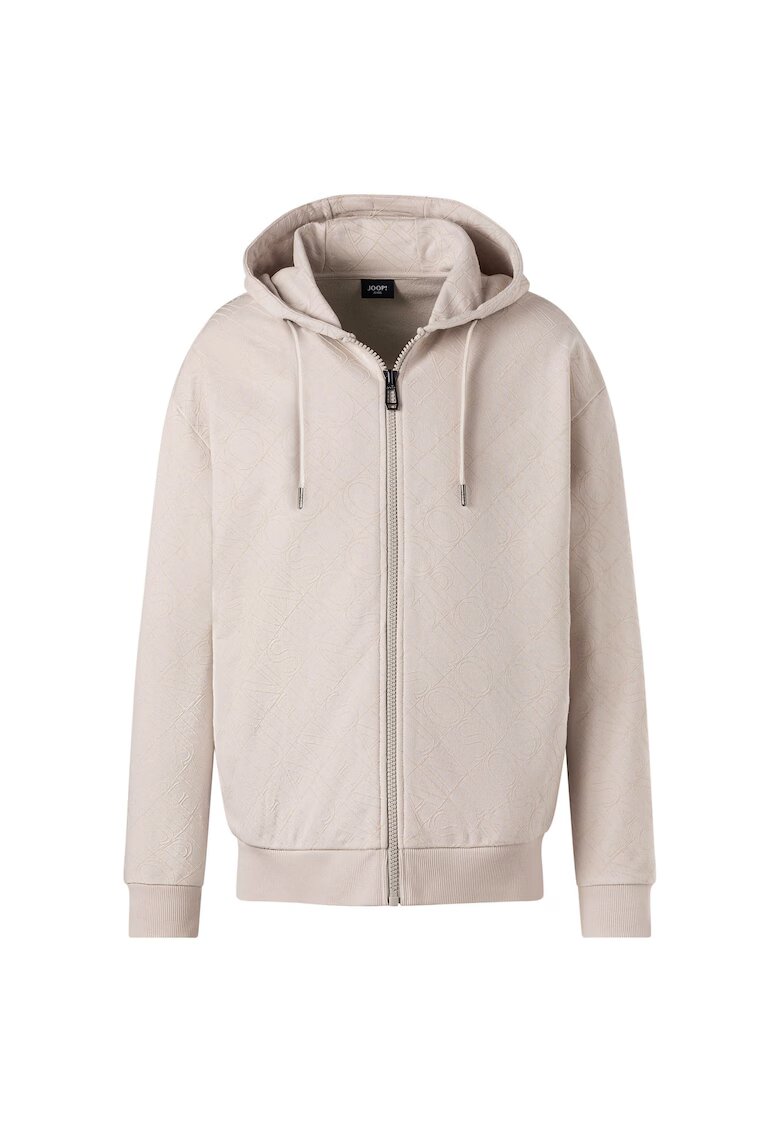 joop jeans Худи с цип и монограм