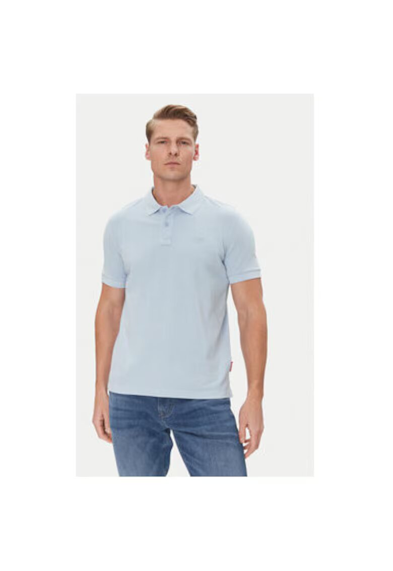joop jeans Мъжка поло тениска - 10019371 30045619 - Органичен памук -