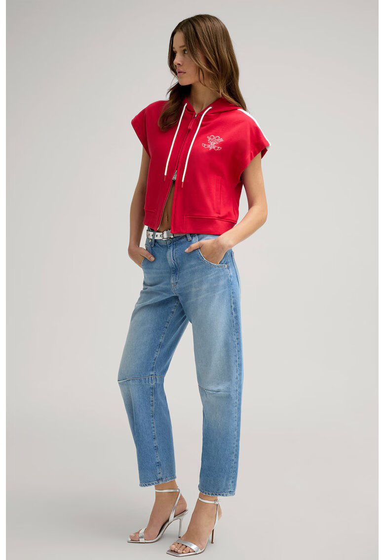 joop jeans Широки дънки с висока талия JP3 - Син