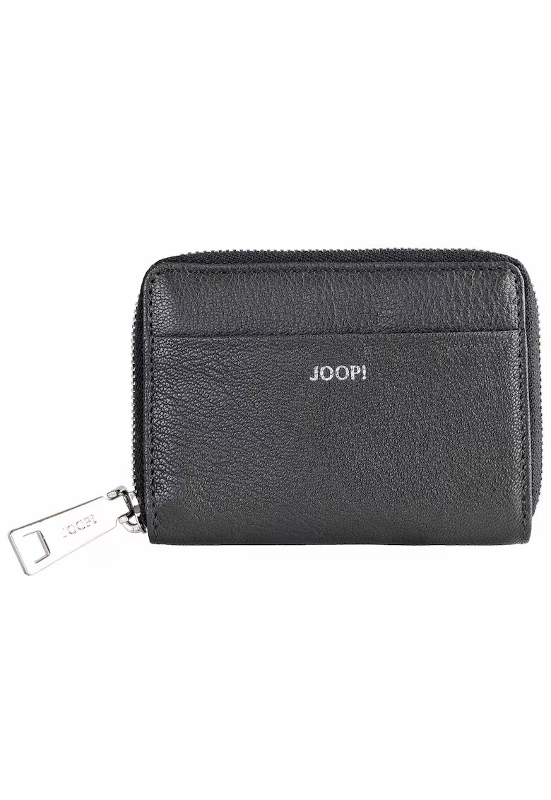 Joop Кожен портфейл Lantea с цип - Черен
