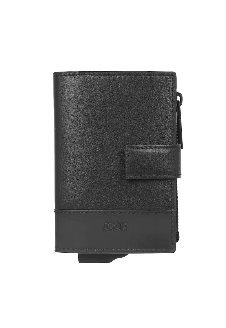 Joop Кожен портфейл Manciano C-Four E-Cage - Черен