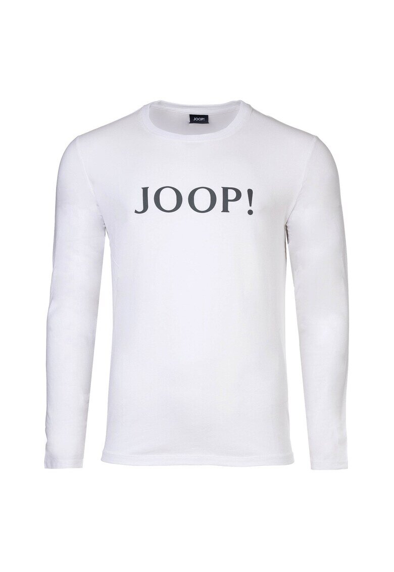 Joop Суитшърт с памук и лого - Бял