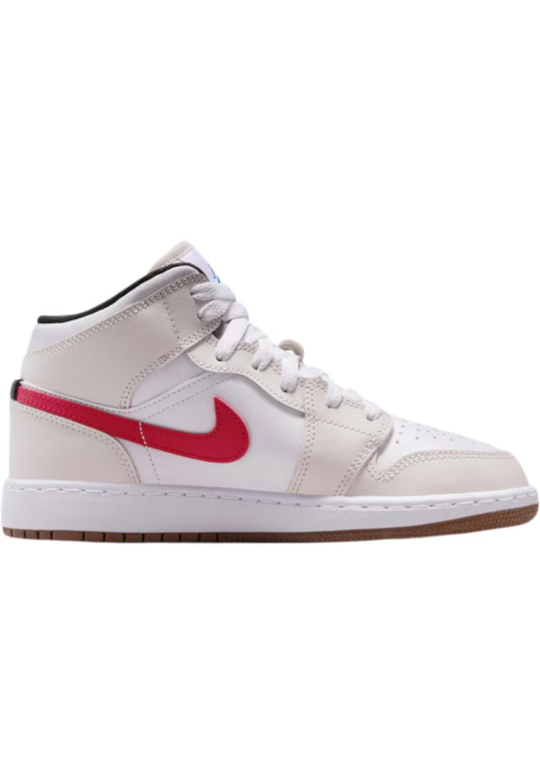 Jordan Маратонки Air 1 Mid GS 60022 - Червен/Бежов