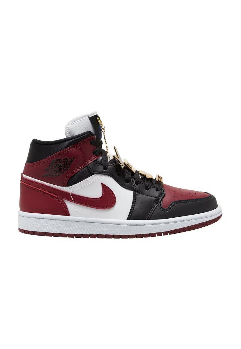 Jordan Маратонки Air 1 Mid SE 56443 - Бордо/Черен