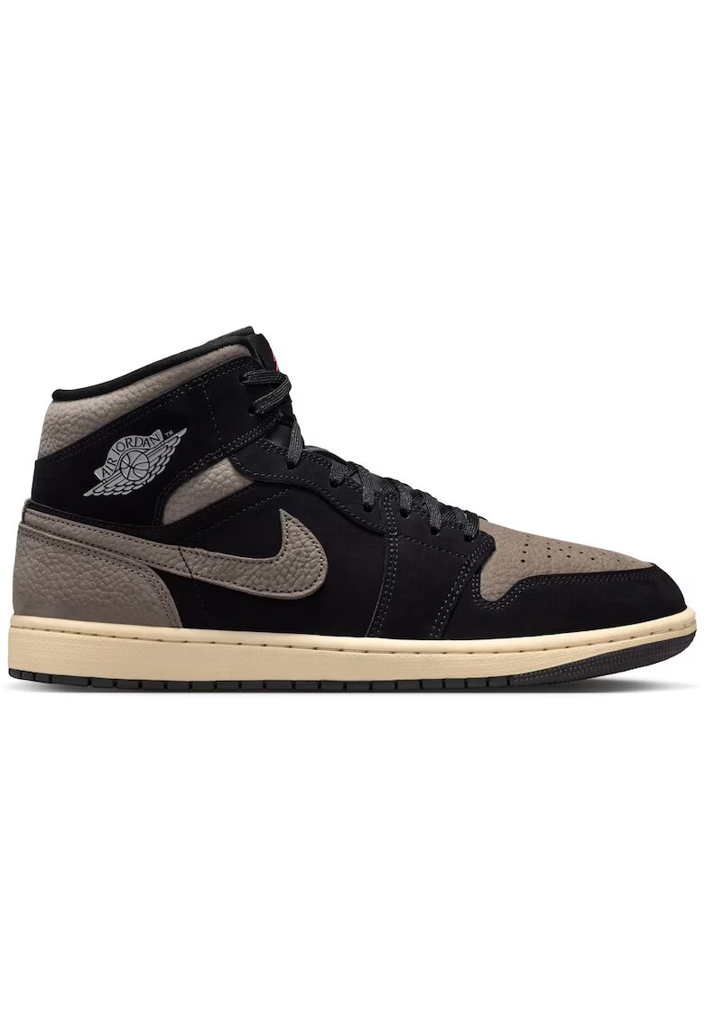Jordan Маратонки Air 1 Mid SE 56565 - Черен/Сив