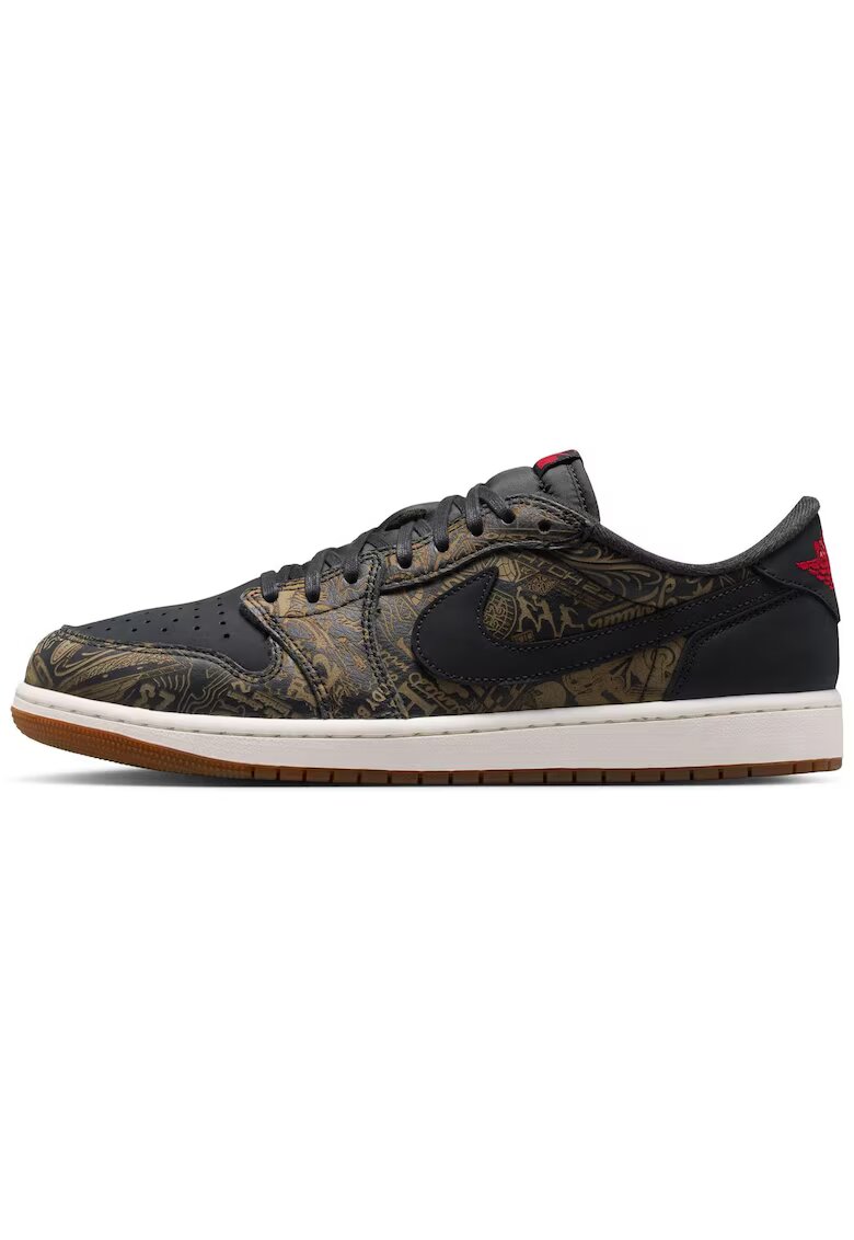 Jordan Маратонки Air 1 Retro Low OG LS 44 Маратонки Черно
