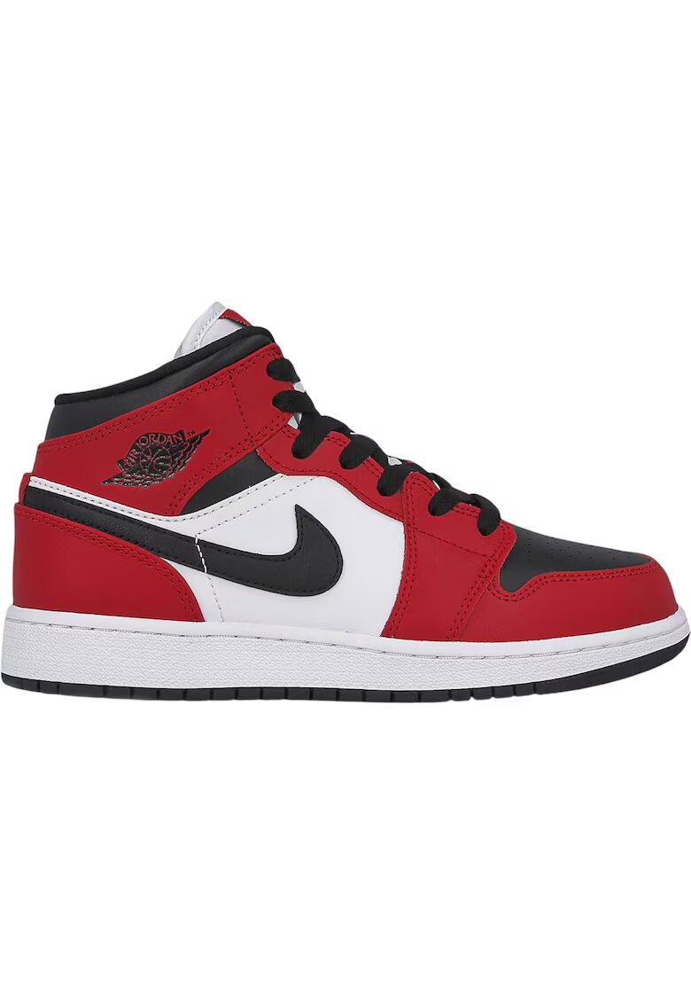 Jordan Спортни обувки Air 1 Mid BG 60011 - Червен/Черен