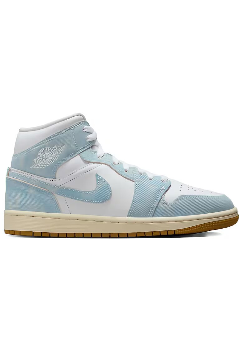 Jordan Спортни обувки Air 1 Mid Denim Сини
