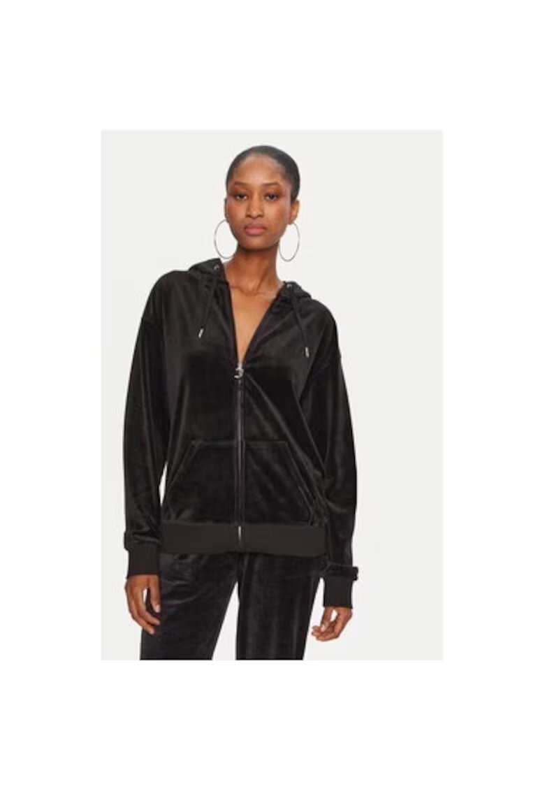 Juicy Couture Дамска блуза - 304460937 - Полиестер - Черен - Черен