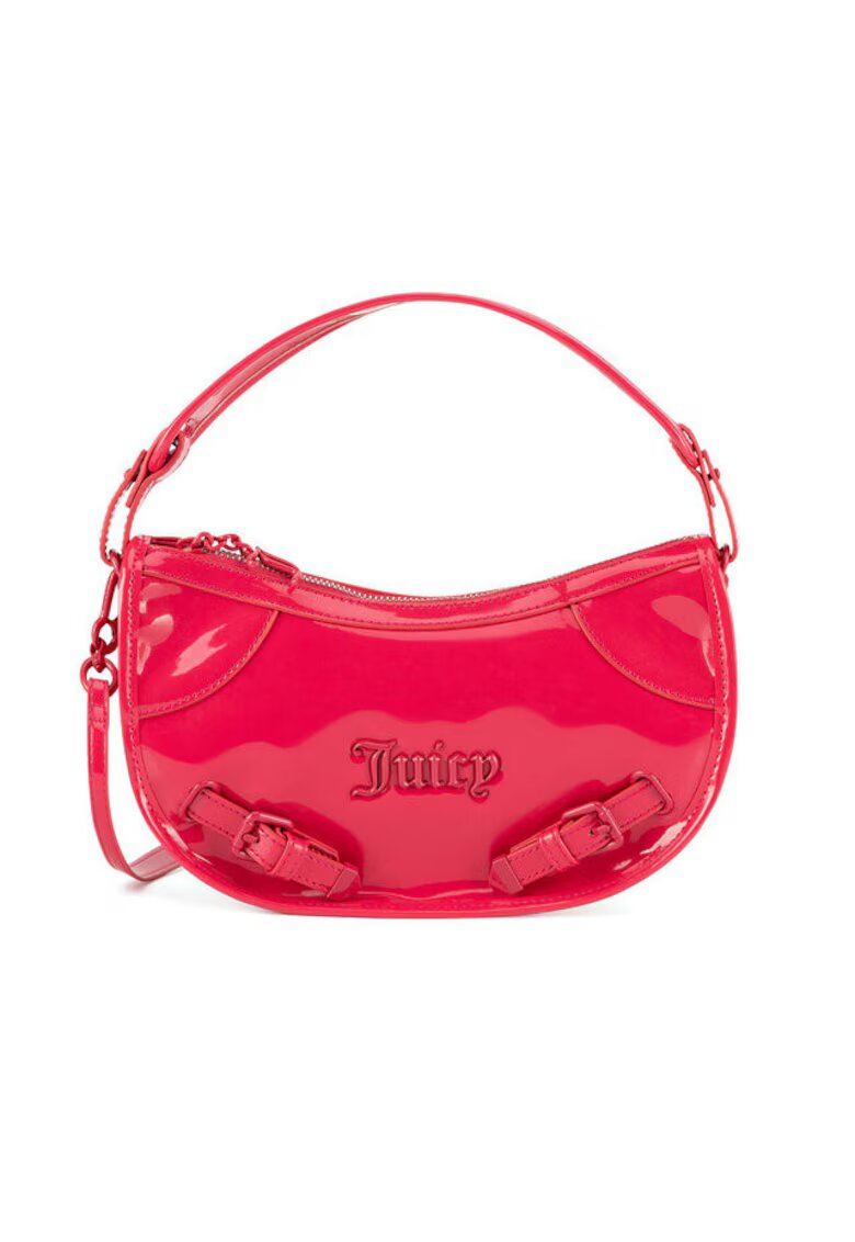 Juicy Couture Дамска чанта розова - от синтетичен материал