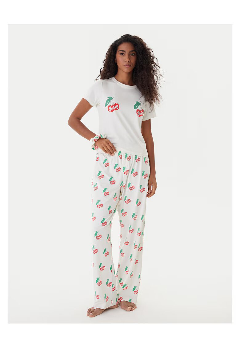 Juicy Couture Дамска пижама - 2 части - мека материя