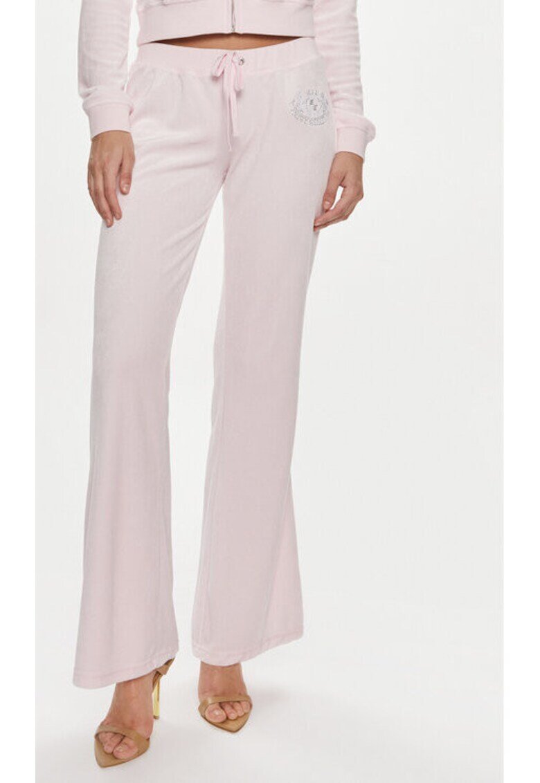 Juicy Couture Дамски панталон - 303896188 - Бамбукови влакна/Полиестер - Розов