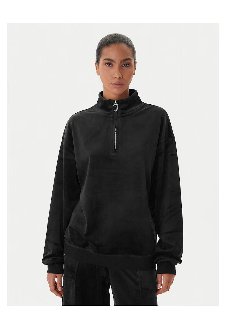 Juicy Couture Дамски суичър черен - текстил