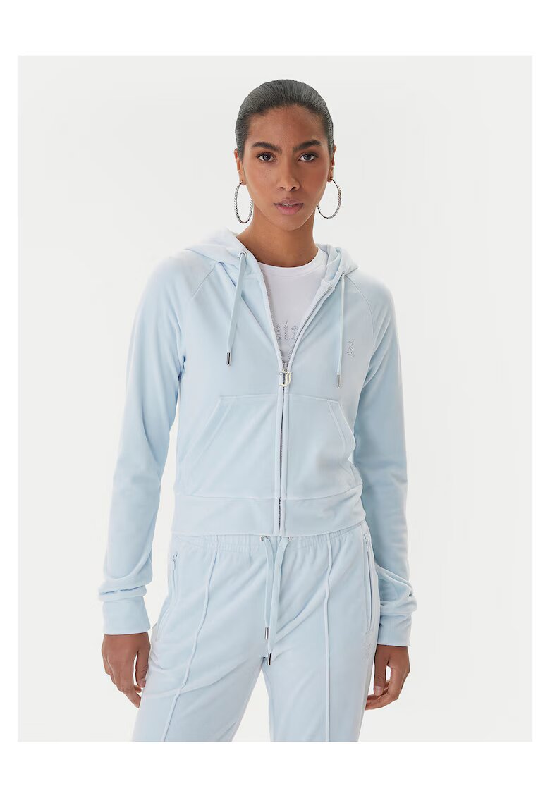 Juicy Couture Дамски суичър светлосин - текстил