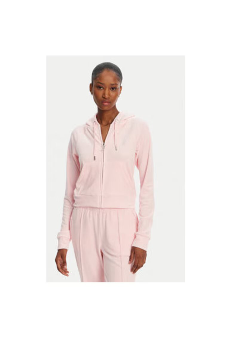 Juicy Couture Дамски суитшърт JCWA122001 - Полиестер - Розов