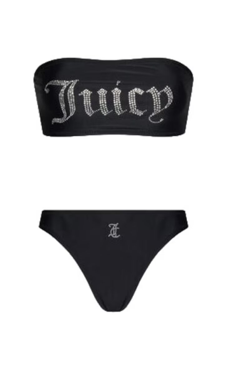 Juicy Couture Секси бельо JCIT122001 Найлон/Еластан Черен