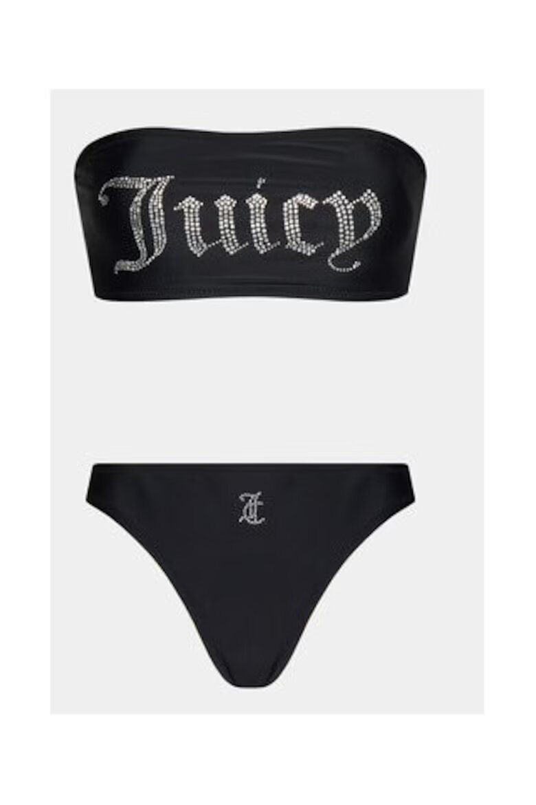 Juicy Couture Секси бельо JCIT122001 Найлон/Еластан Черен
