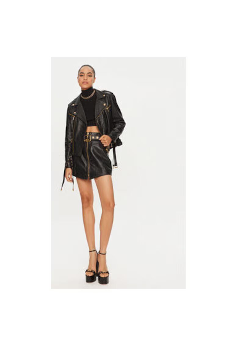 JUST CAVALLI Дамска пола - 304381430 - Естествена кожа -