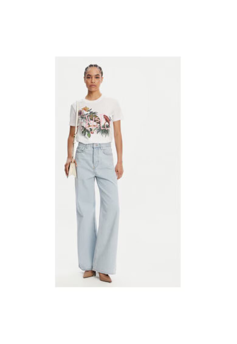 JUST CAVALLI Дамска тениска 78PAHA01 CJ700 - Памук -