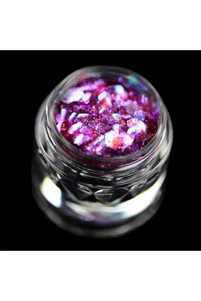 KAJOL Beauty Козметичен брокат PK135 блестяща пудра лилава 1 г