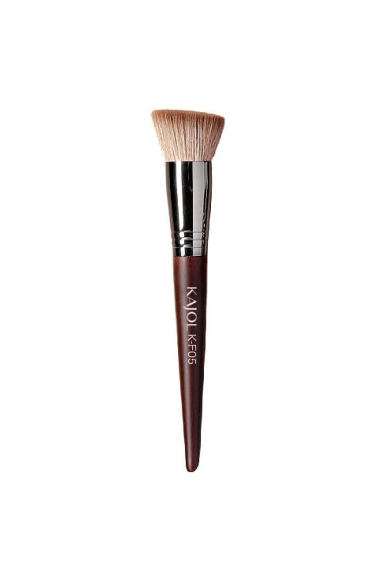 KAJOL Beauty Професионална кръгла четка за основа изработена от синтетични влакна K-F05