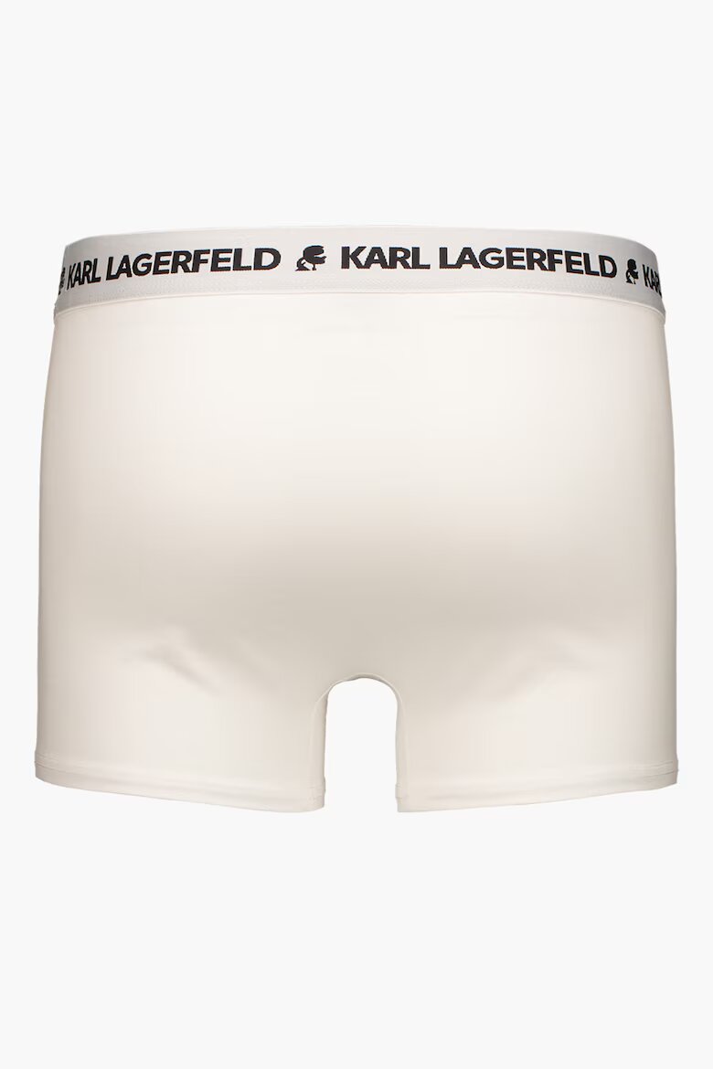 Karl Lagerfeld Боксерки с органичен памук - 3 чифта Бял/Черен/Тъмносин