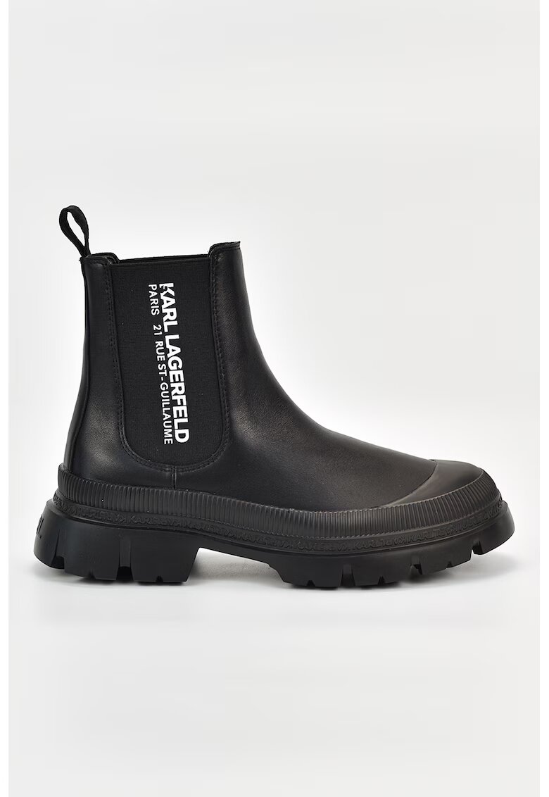 Karl Lagerfeld Боти Chelsea с лого
