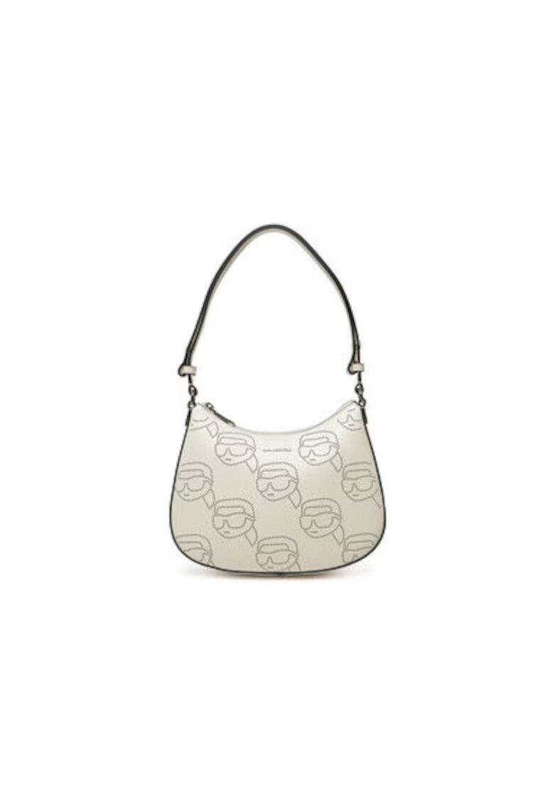 Karl Lagerfeld Дамска чанта A2W30107 - Естествена кожа - Екрю