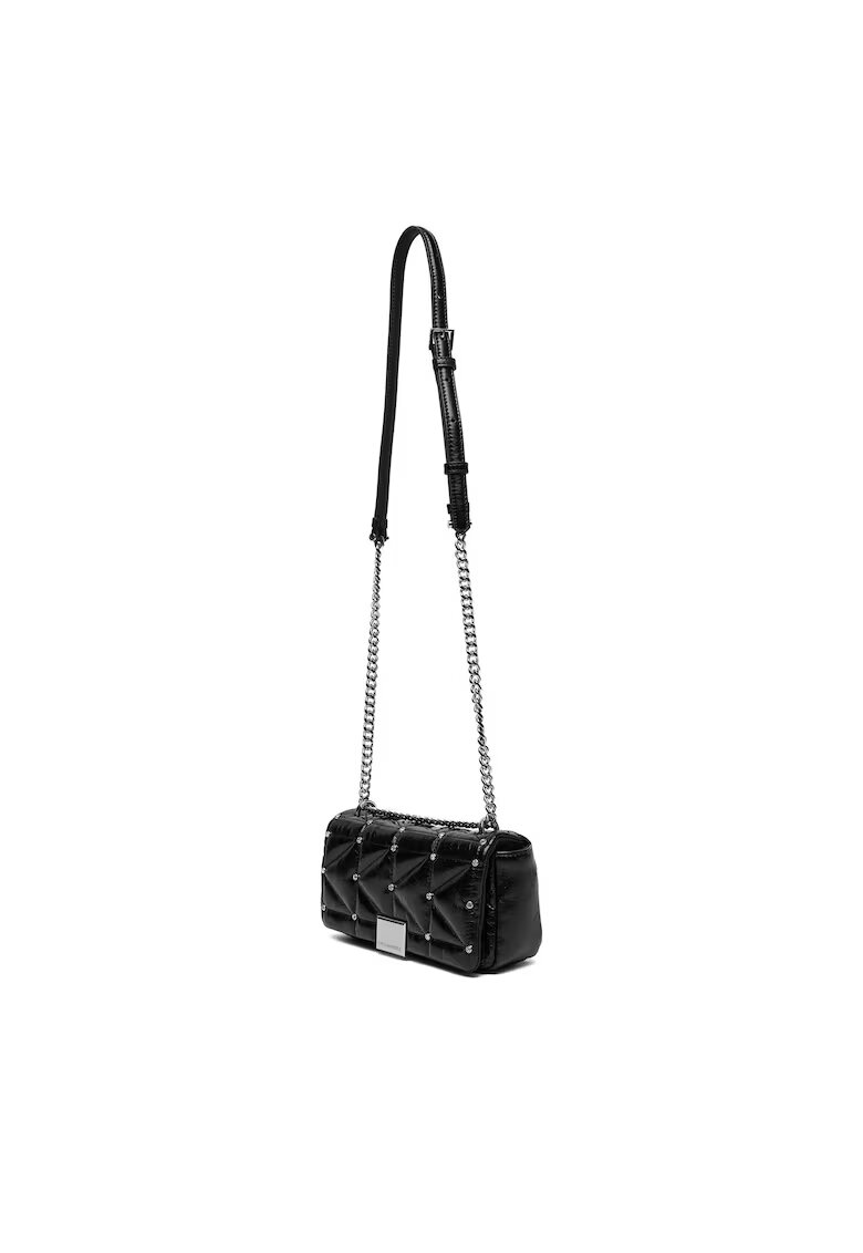 Karl Lagerfeld Дамска чанта Black-Nickel - екологична - модел A4W30051