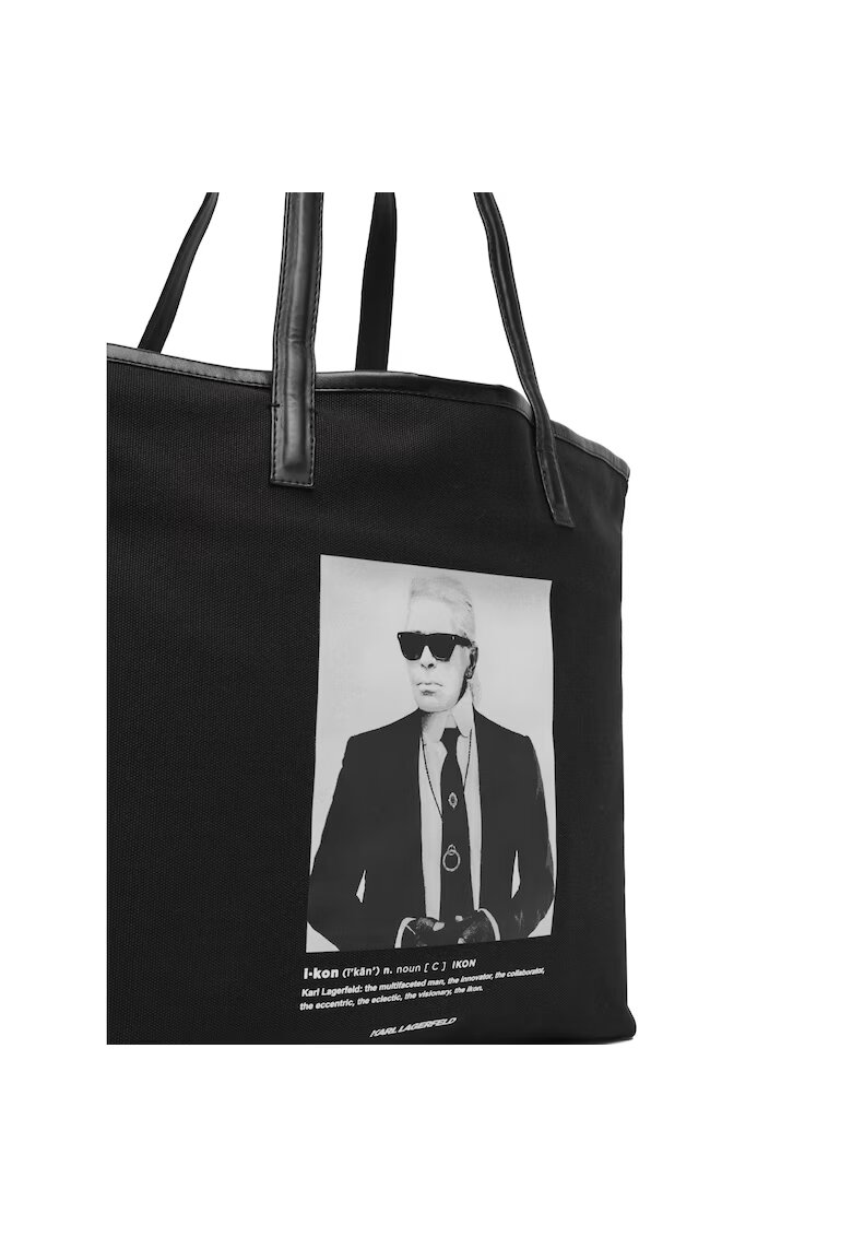 Karl Lagerfeld Дамска чанта черна - модел 999 - B1W50059