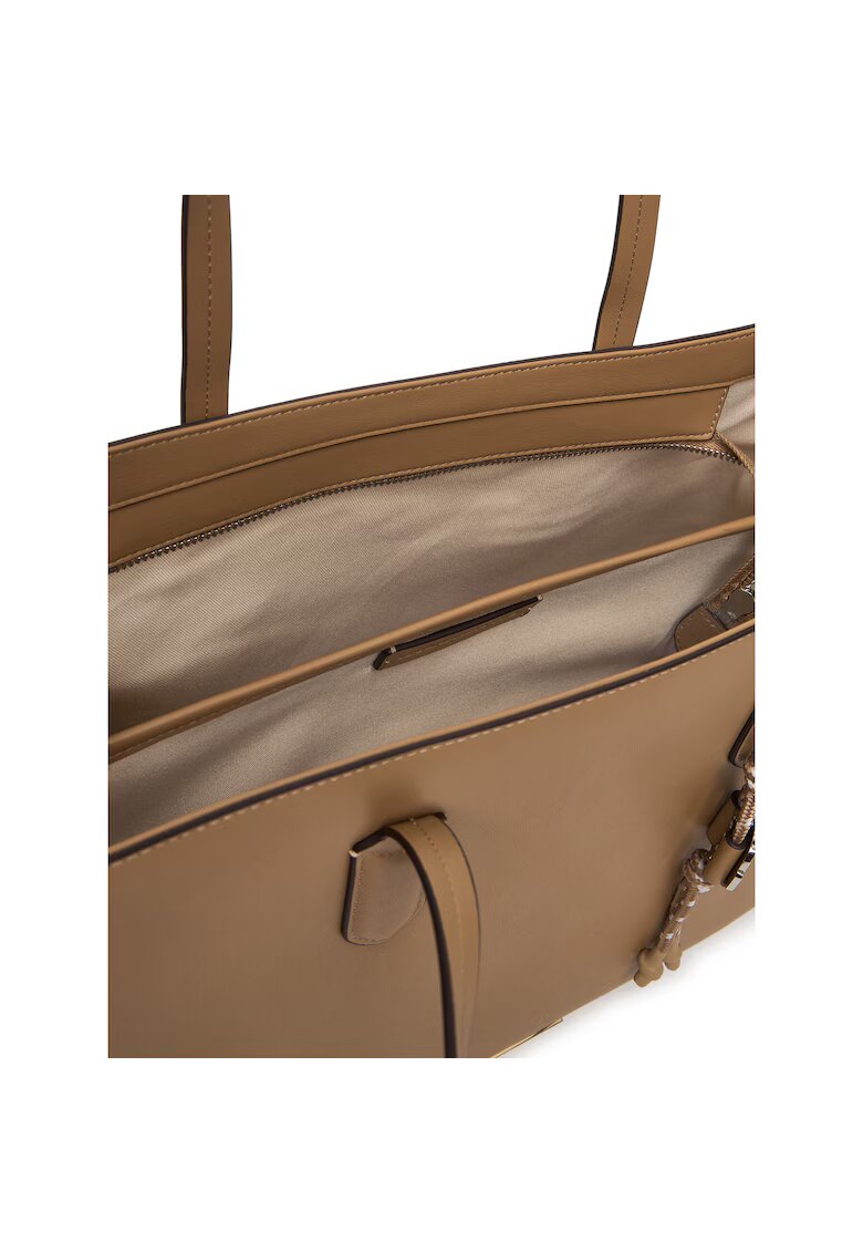 Karl Lagerfeld Дамска чанта Mushroom Brown - 2DH - от екологична кожа