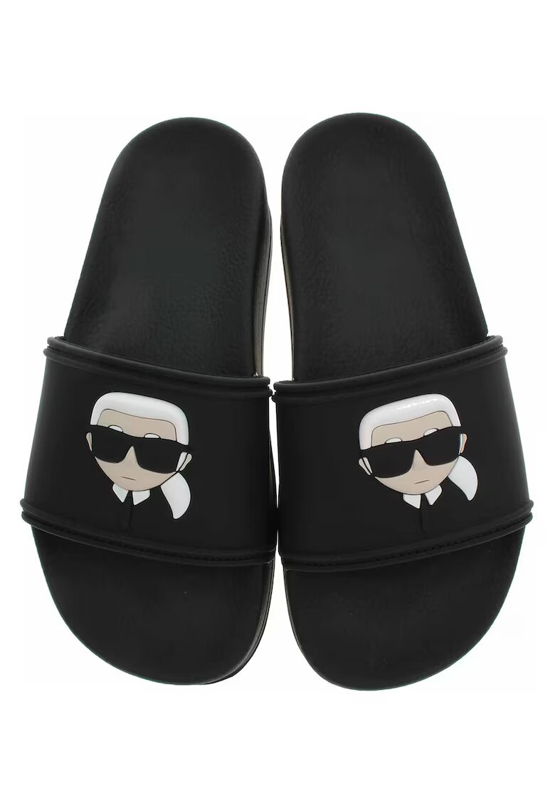 Karl Lagerfeld Дамски чехли KL80805A V00 - черни
