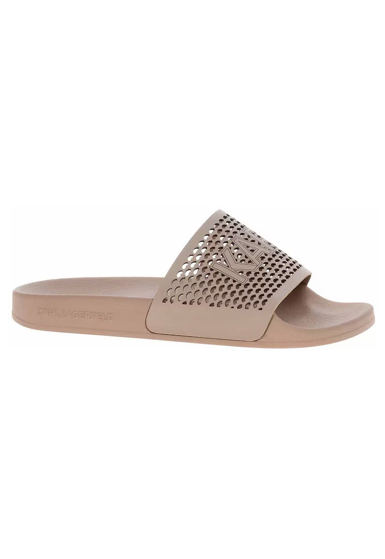 Karl Lagerfeld Дамски чехли KL80915 0T8 - бежови