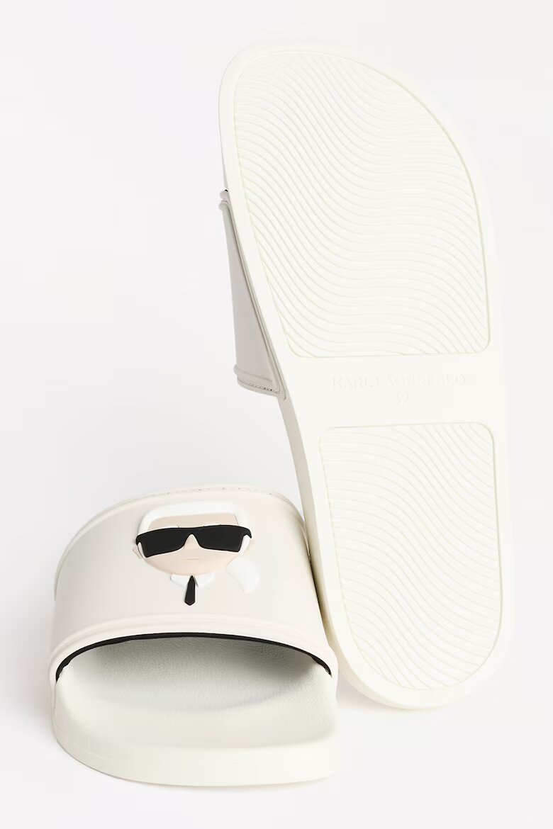 Karl Lagerfeld Домашни пантофи Karl NFT Мръснобял