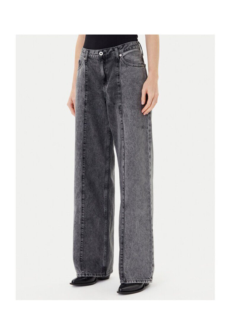 KARL LAGERFELD JEANS Дамски блузи - сиви
