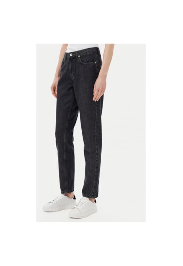 KARL LAGERFELD JEANS Дамски панталон A2W10138 - Органичен памук - Черен - Черен